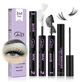 GAQQI Lash Bond and Seal Set, including bond, seal, and remover