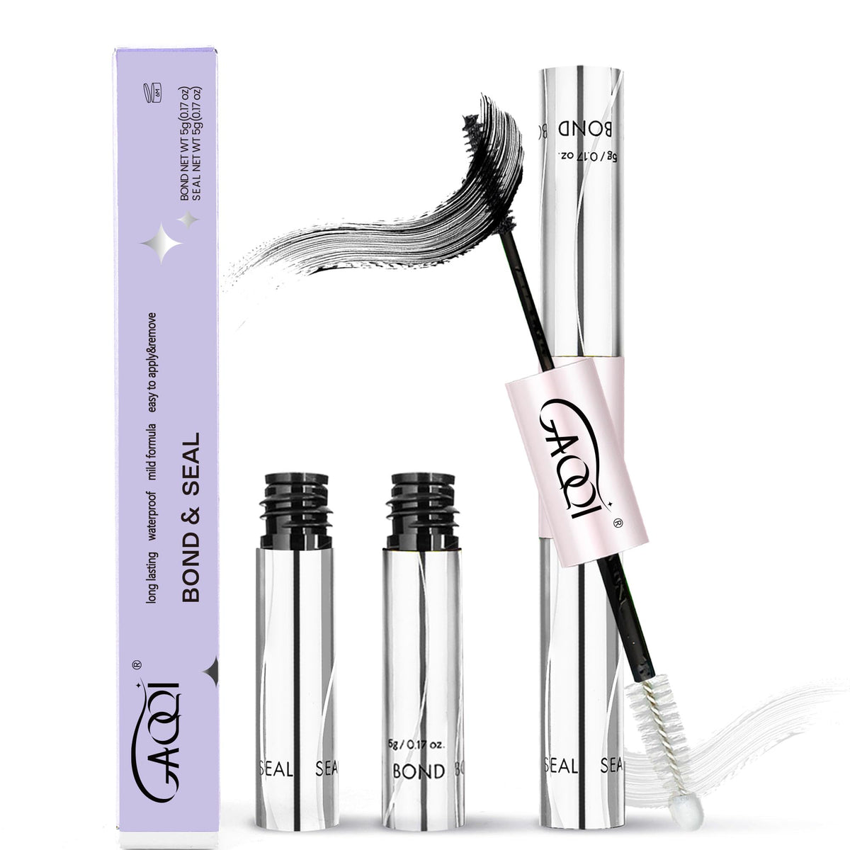 GAQQI Lash Cluster Glue 10ml front view