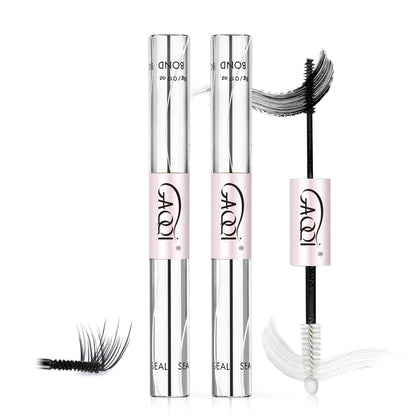 GAQQI Lash Cluster Glue black packaging front view