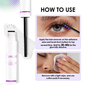 GAQQI Lash Cluster Remover in a beauty setup