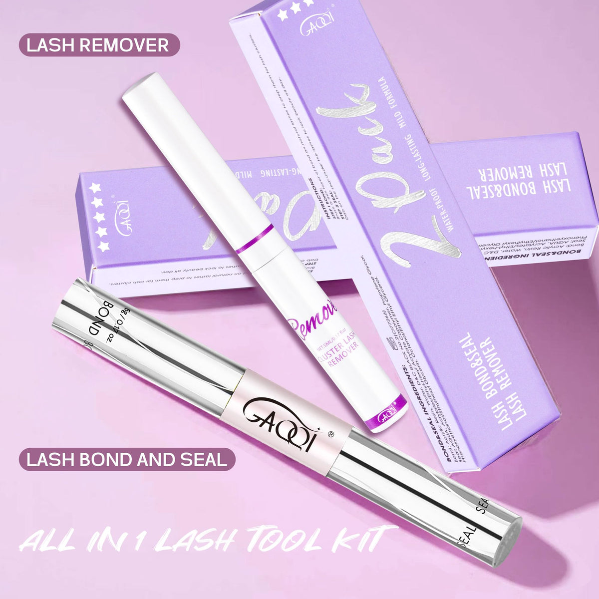 GAQQI Lash Remover 5ml bottle front view