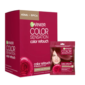 Garnier Color Sensation Demi Permanent Hair Dye 6.6 Red front view