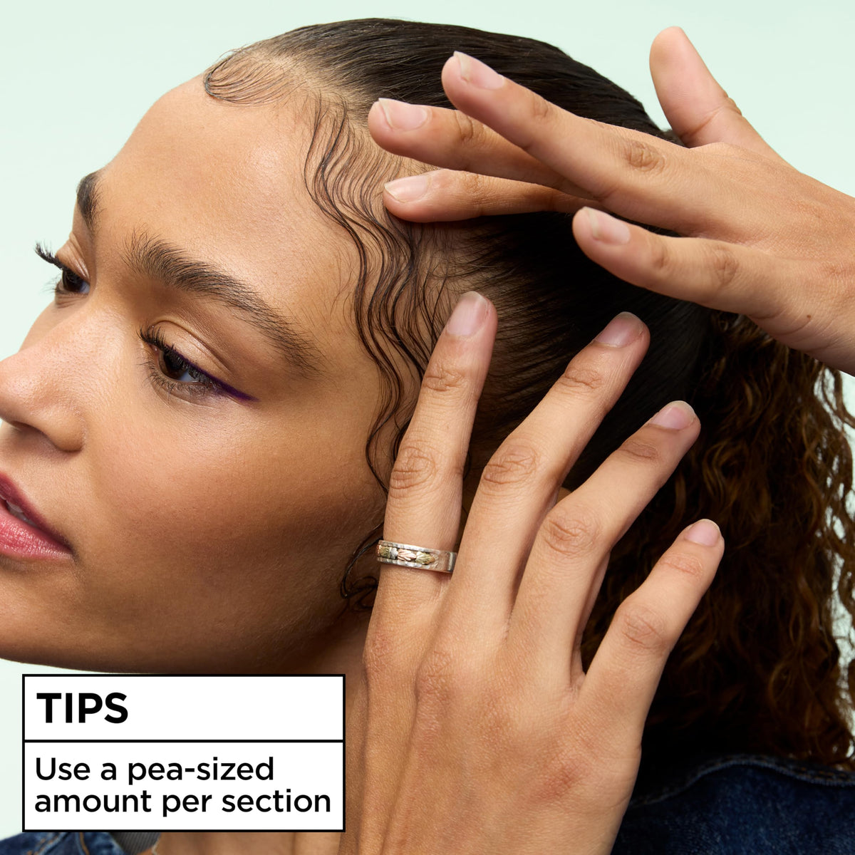 Garnier Curl Control Gel packaging with 3 bottles