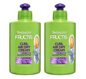 Garnier Curl Nourish Air Dry Cream front view 10.2 Fl Oz