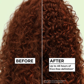 Garnier Curl Nourish Air Dry Cream in lifestyle setting