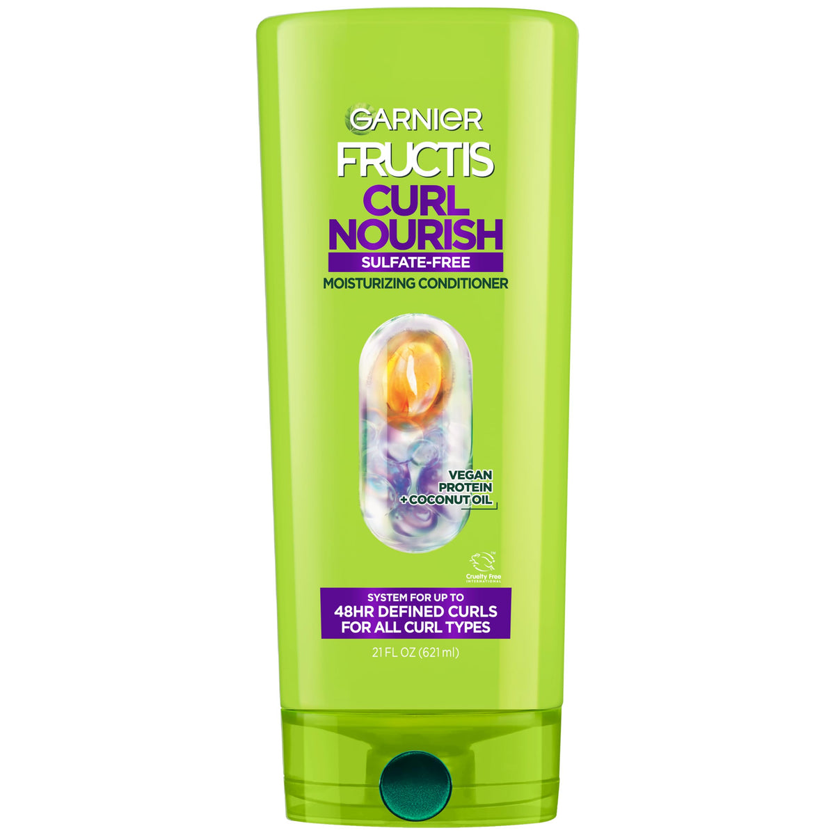 Garnier Curl Nourish Conditioner 21 Fl Oz front view
