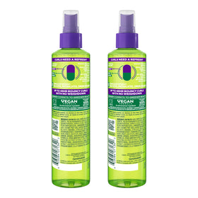 Garnier Curl Refresher alongside other Garnier hair care products
