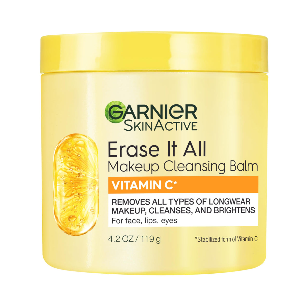 Garnier Erase It All Makeup Cleansing Balm front view 4.2 oz
