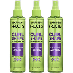 Garnier Fructis Curl Shape Defining Spray Gel 8.5 fl oz front view