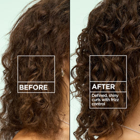 Garnier Fructis Curl Shape Defining Spray Gel on a styling table