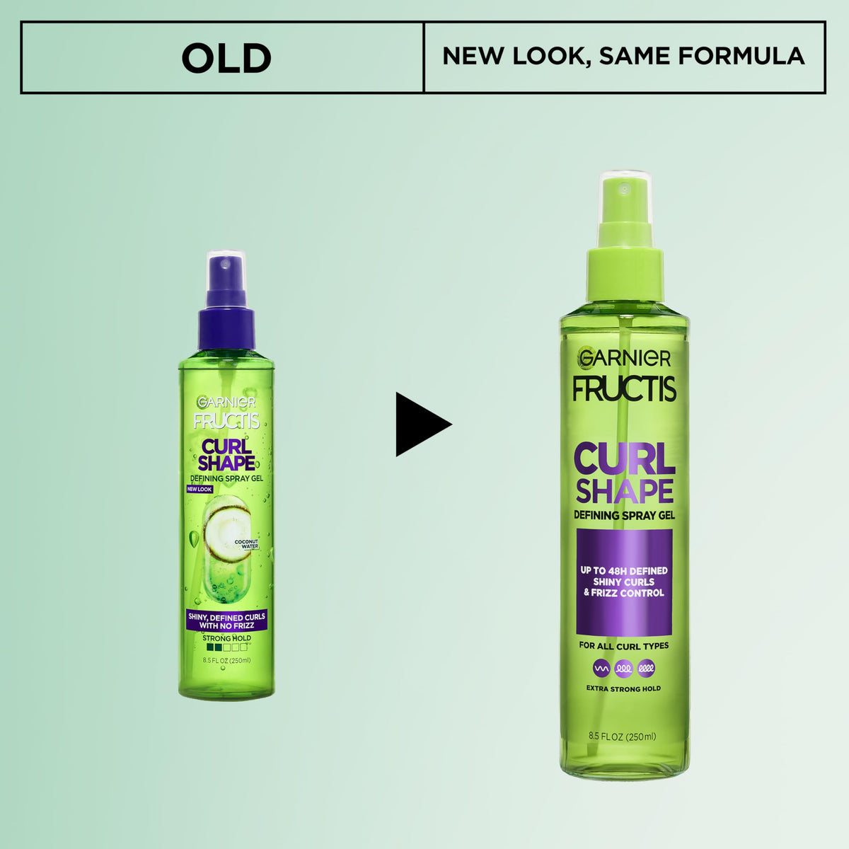 Garnier Fructis Curl Shape Defining Spray Gel spray nozzle close-up