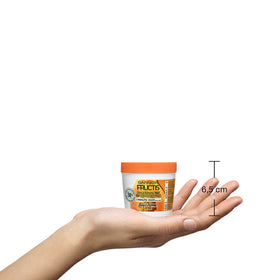 Garnier Fructis Damage Repairing Hair Mask application on hair