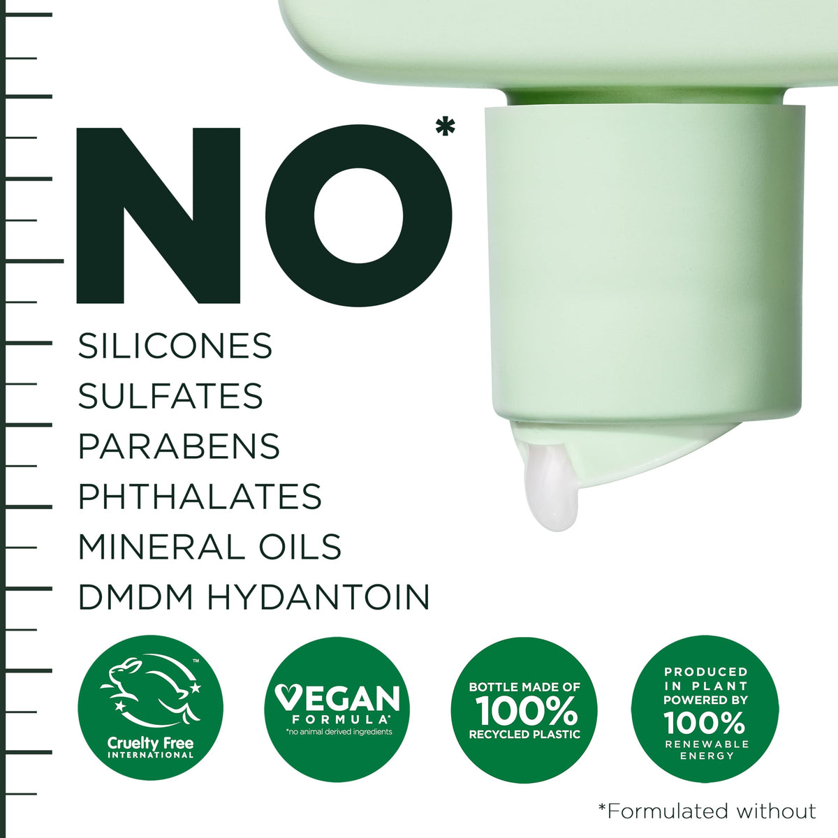 Garnier Fructis Hair Filler Shampoo in a bathroom setting