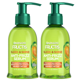 Garnier Fructis Sleek & Shine Anti-Frizz Hair Serum front view
