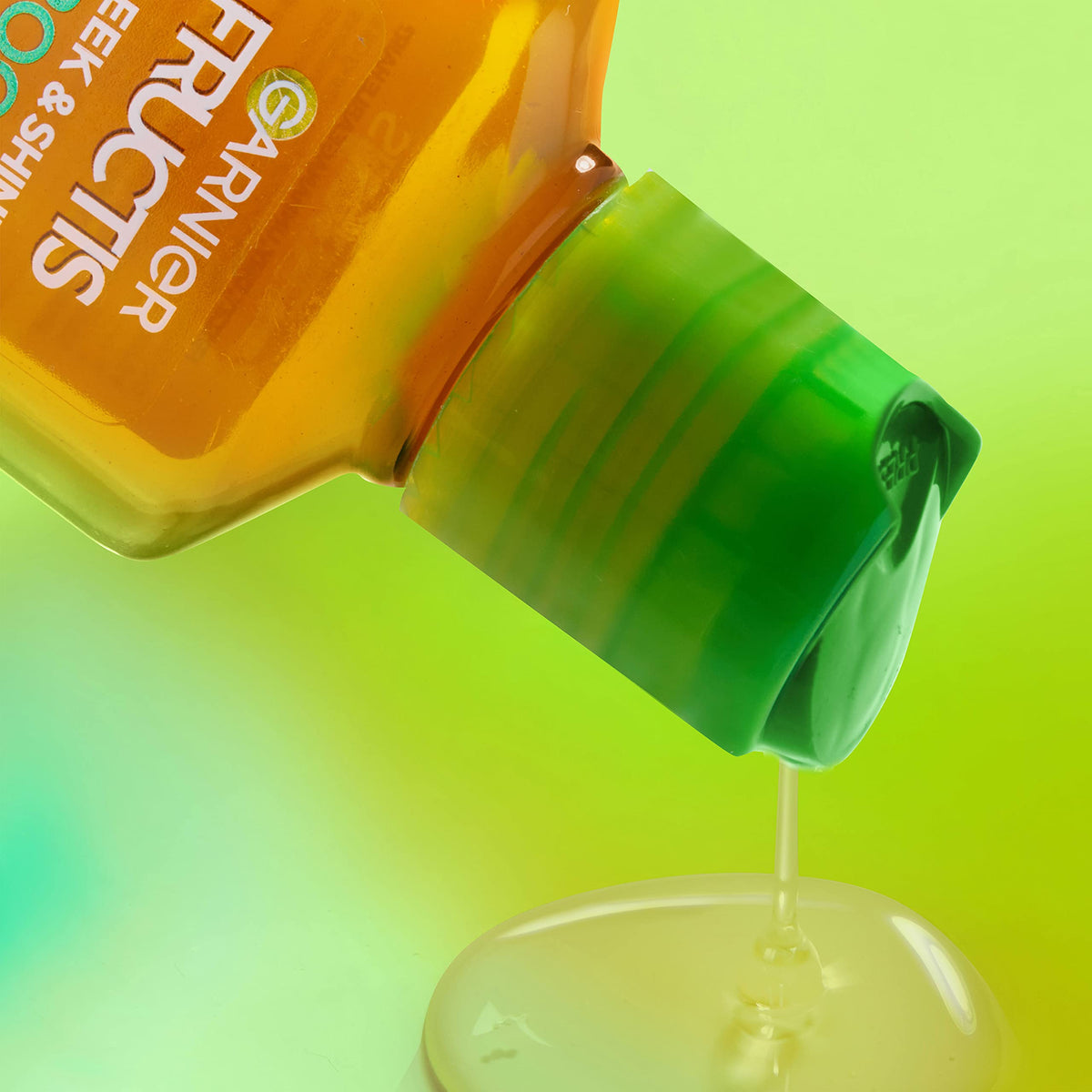 Garnier Fructis Sleek & Shine Moroccan Oil with packaging details