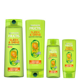 Garnier Fructis Sleek & Shine Shampoo 12.5oz front view