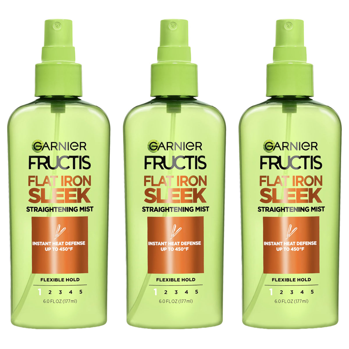 Garnier Fructis Style Flat Iron Perfector Straightening Mist 6.0 Fl Oz front view