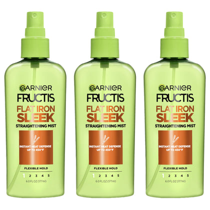 Garnier Fructis Style Flat Iron Perfector Straightening Mist 6.0 Fl Oz front view