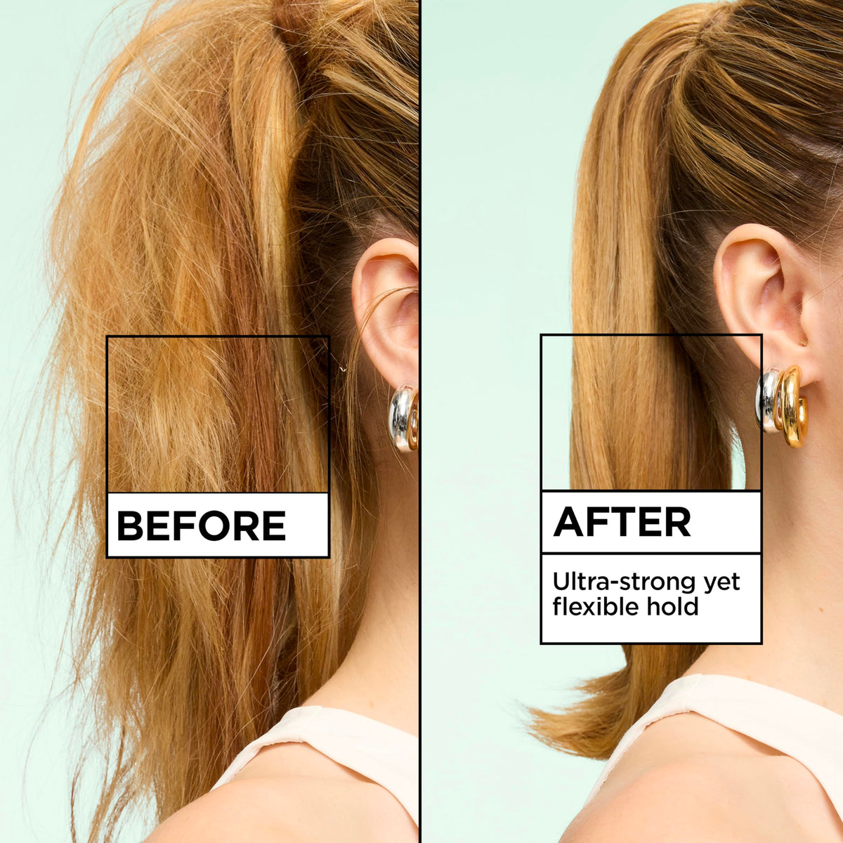 Garnier Fructis Style Full Control Hairspray in a bathroom setting