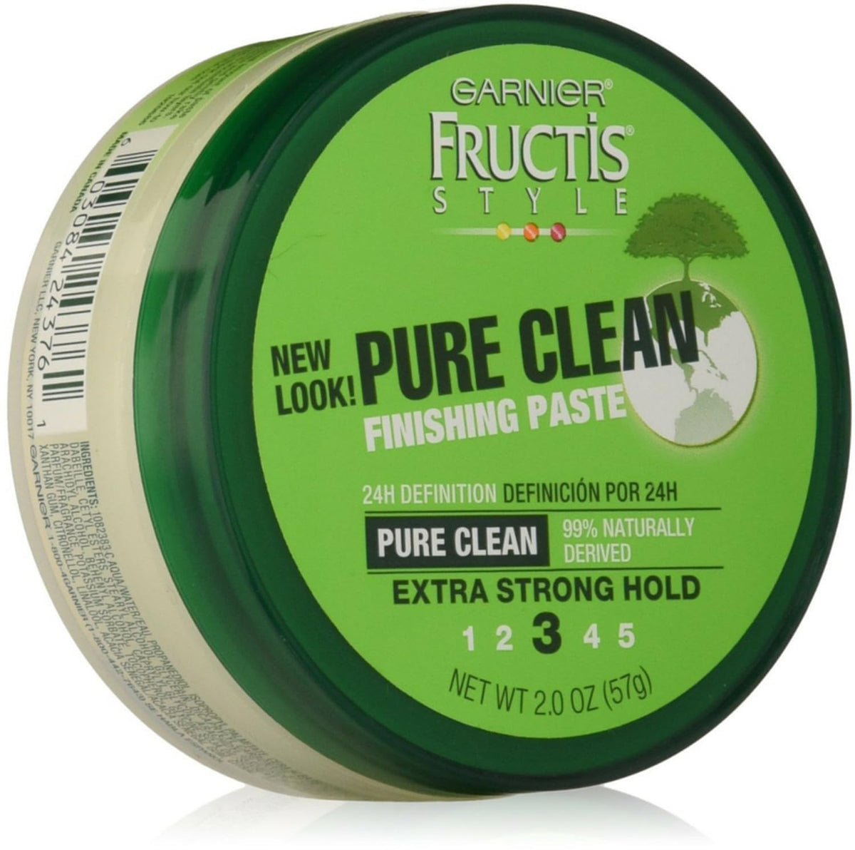 Garnier Fructis Style Pure Clean Finishing Paste 2 oz container front view