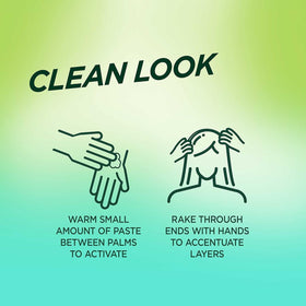 Garnier Fructis Style Pure Clean Finishing Paste on a vanity