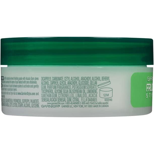 Garnier Fructis Style Pure Clean Finishing Paste packaging display