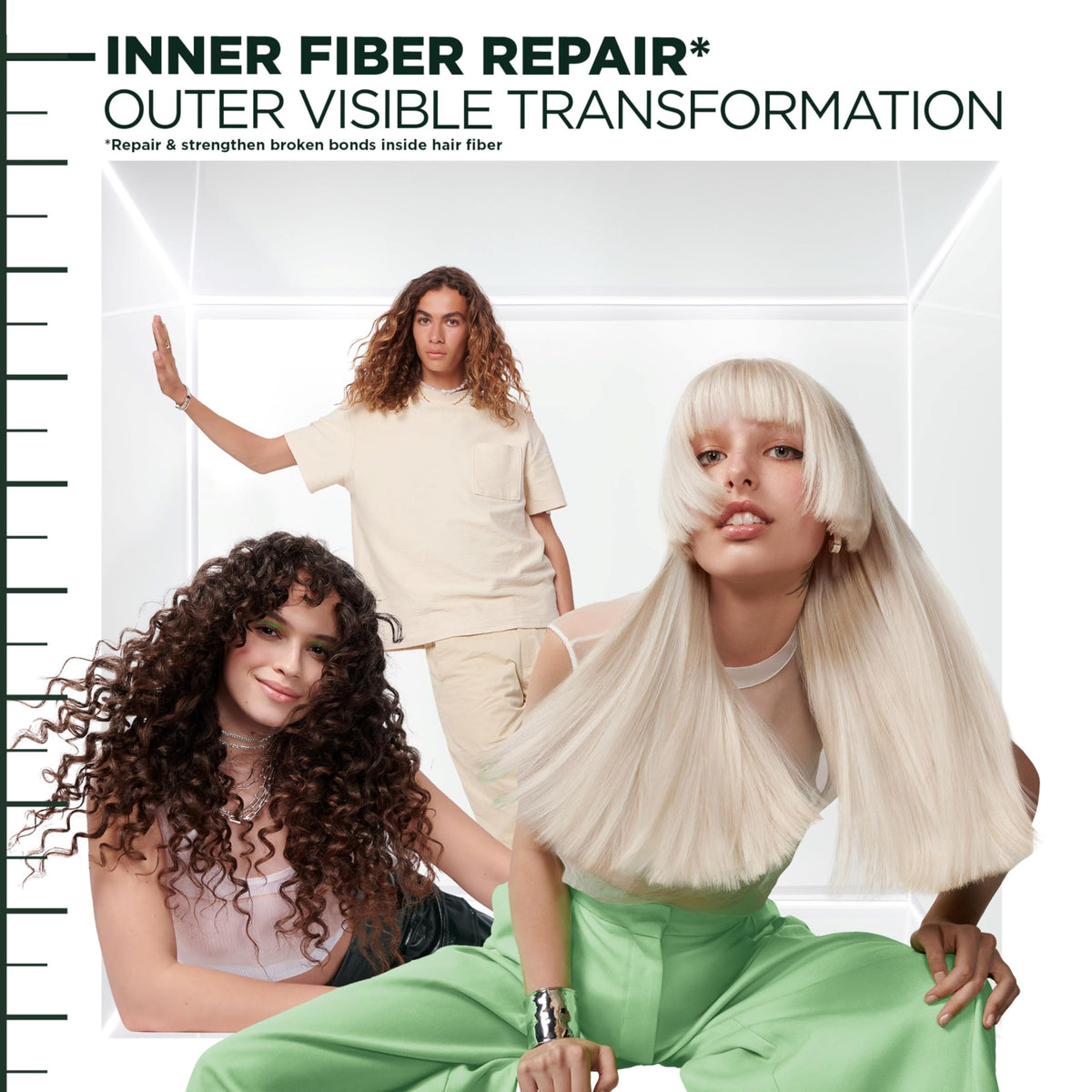 Garnier Hair Filler Pre Shampoo 10.1 oz with ingredients list