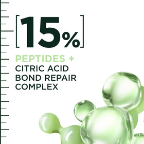 Garnier Hair Filler Pre Shampoo with application instructions