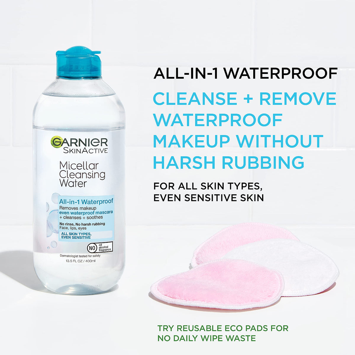 Garnier Micellar Water 400mL back view