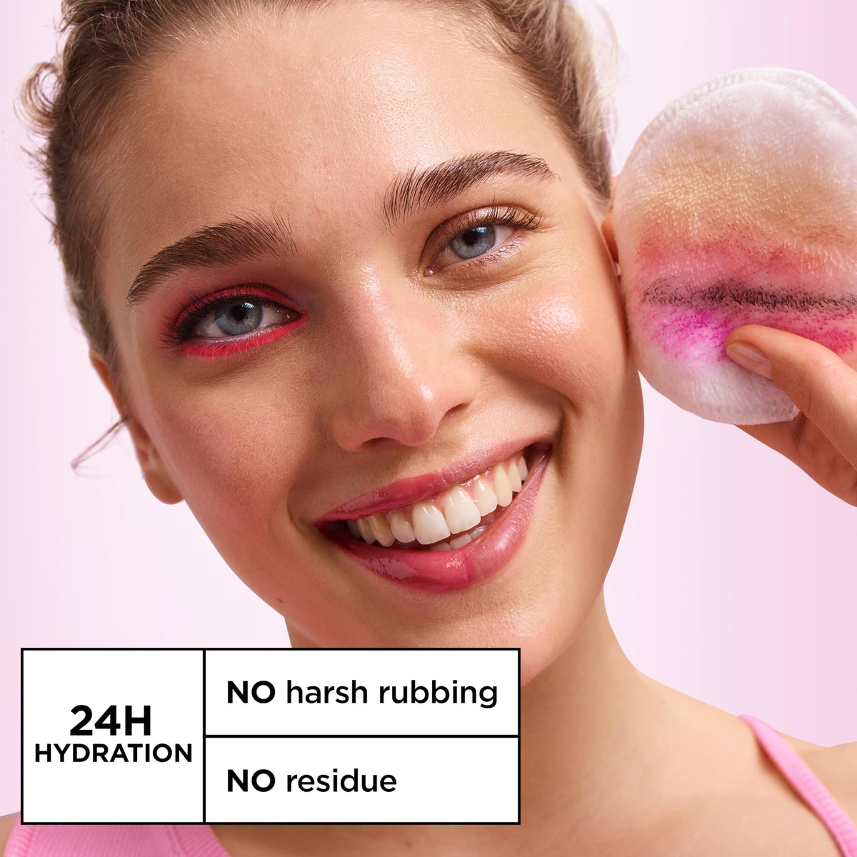 Garnier Micellar Water 400mL with cotton pads