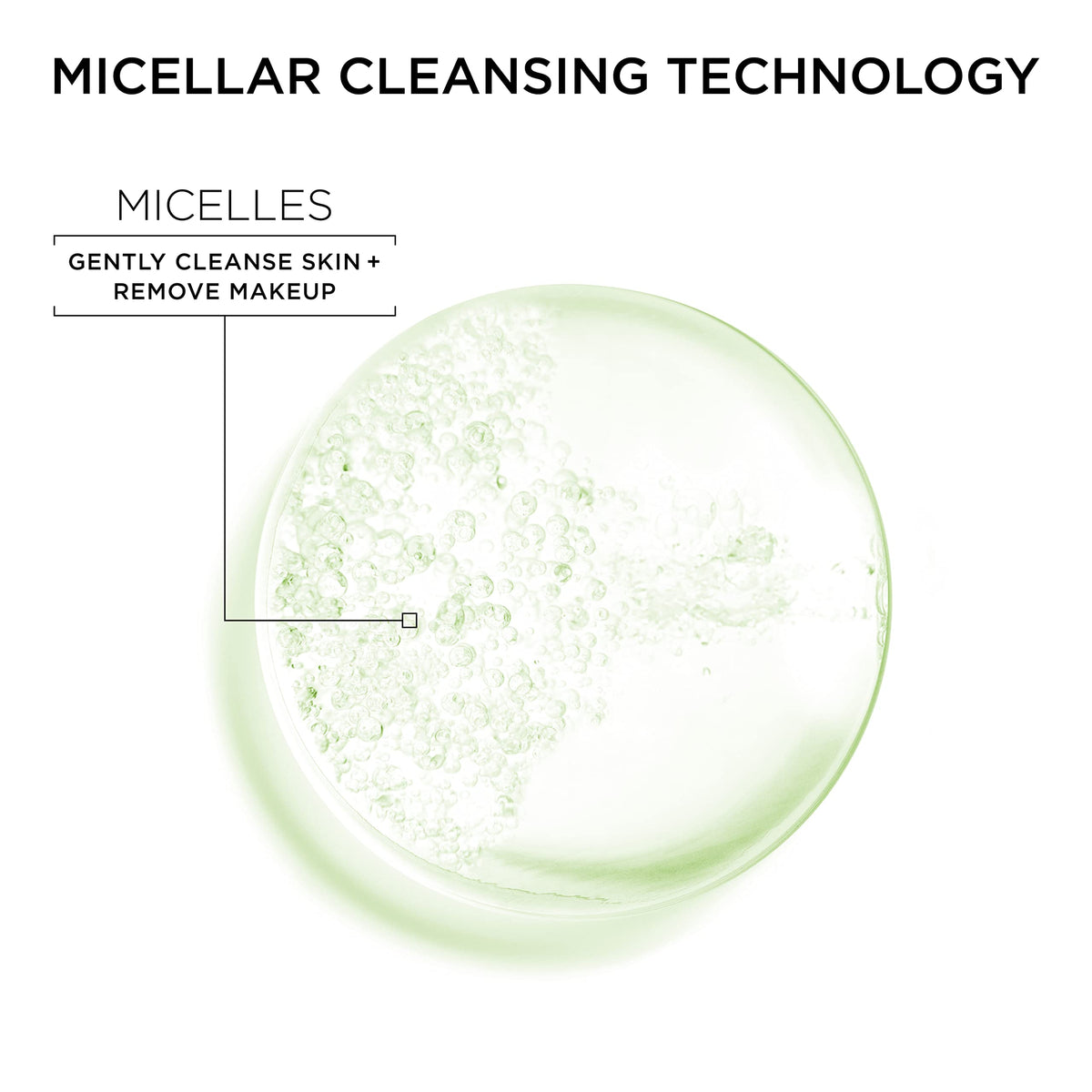 Garnier Micellar Water bottle close-up with label