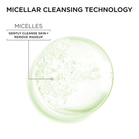 Garnier Micellar Water bottle close-up with label