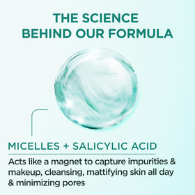 Garnier Micellar Water with Salicylic Acid 2-pack side view
