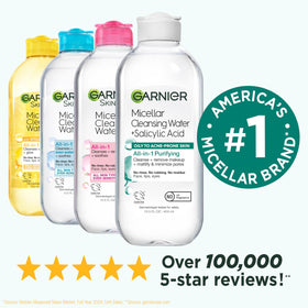 Garnier Micellar Water with Salicylic Acid ingredients list