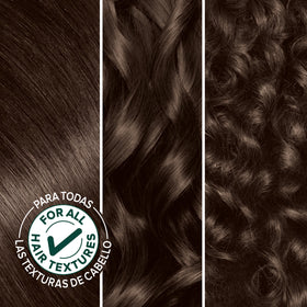 Garnier Nutrisse application process with gloves and colorant