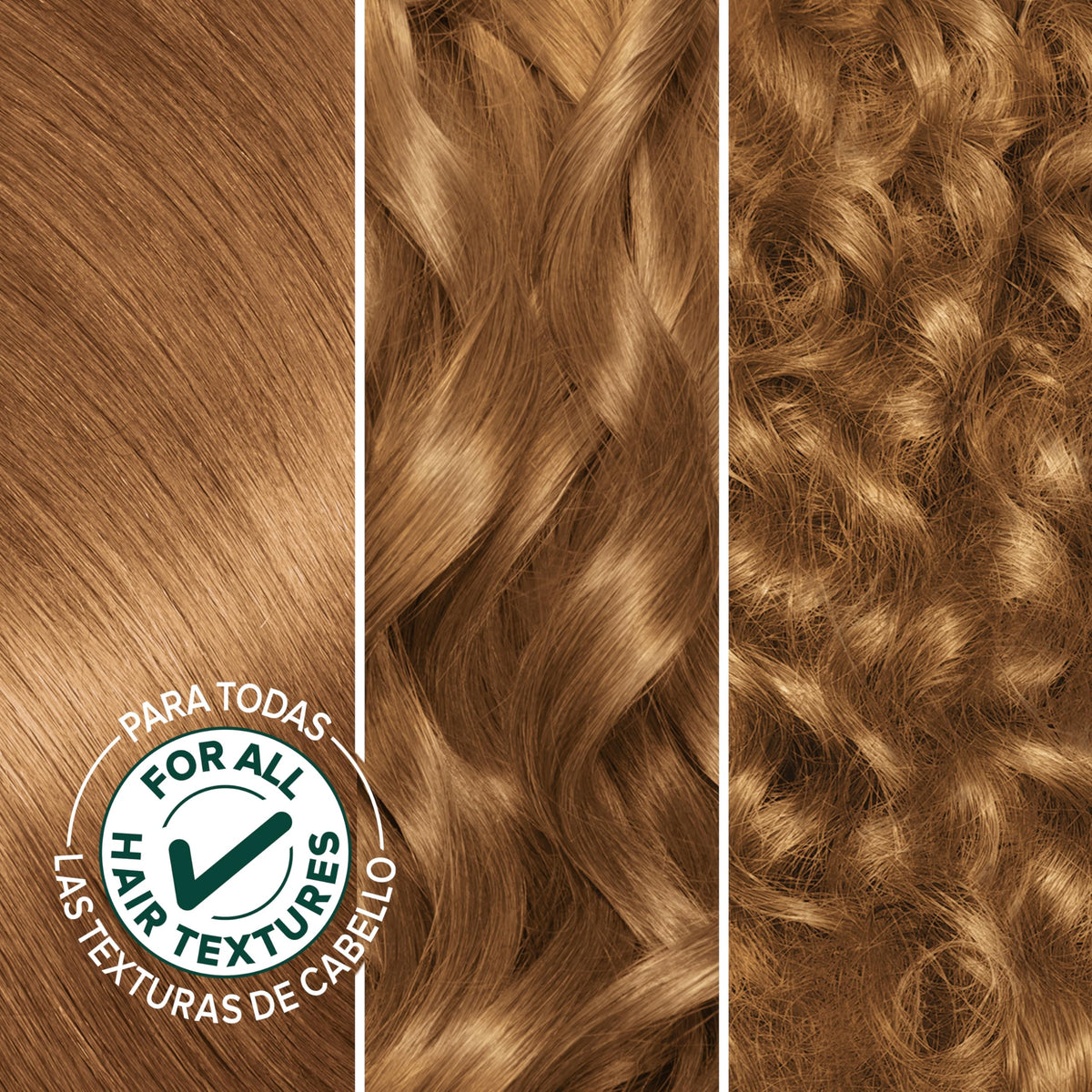 Garnier Nutrisse hair color application process with ingredients