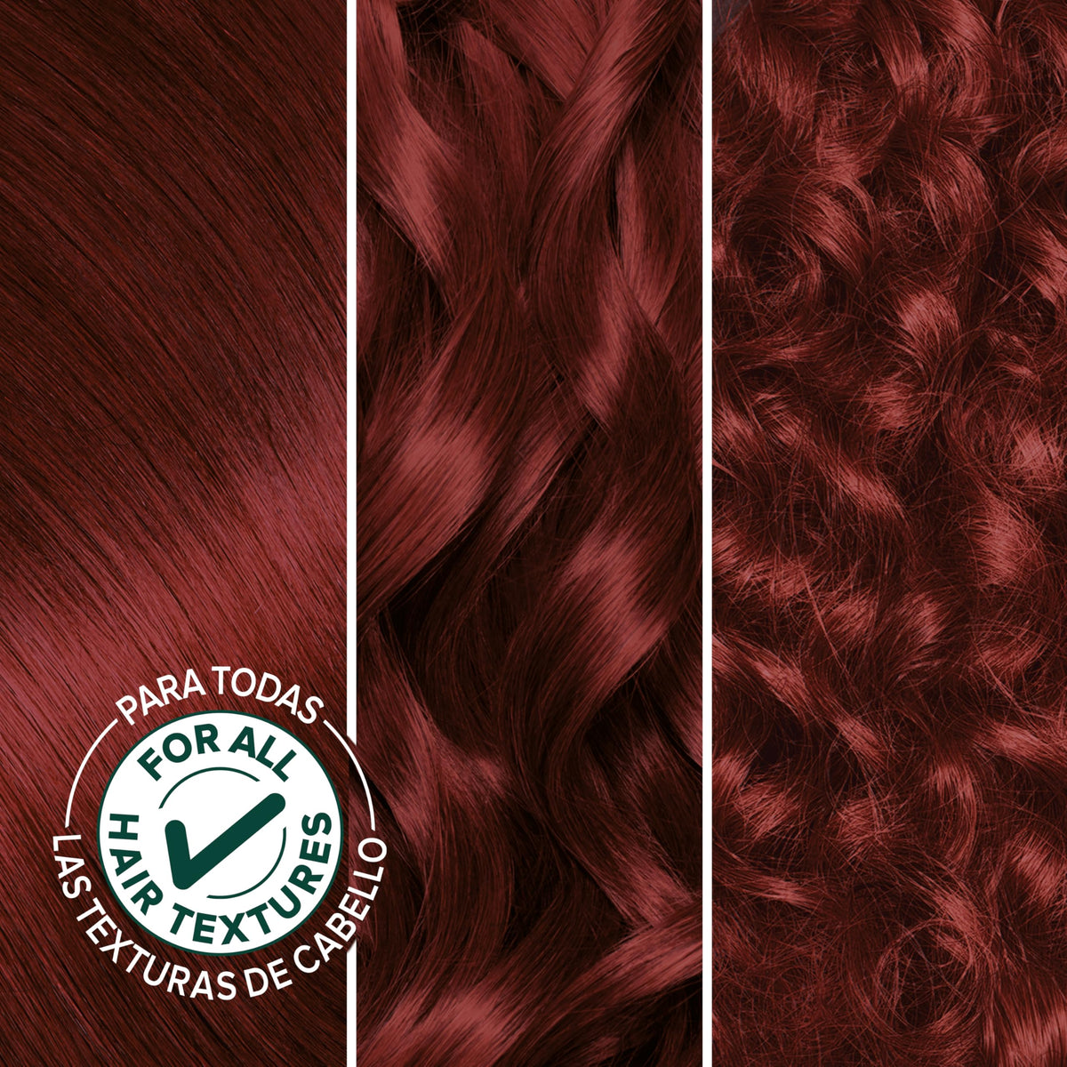 Garnier Nutrisse hair dye colorant and developer bottles