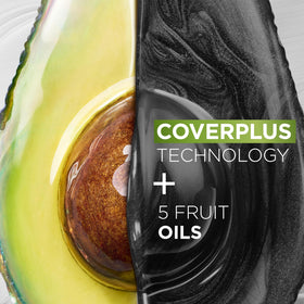 Garnier Nutrisse hair dye kit contents including colorant and oil ampoule