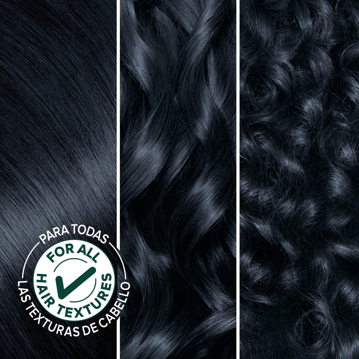 Garnier Nutrisse hair dye packaging with 5-Fruit Oil Nourishing System