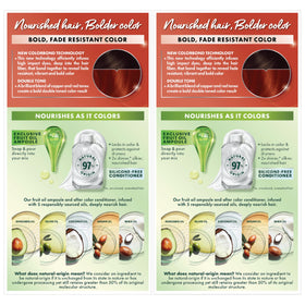 Garnier Nutrisse Ultra Color Hair Dye application instructions