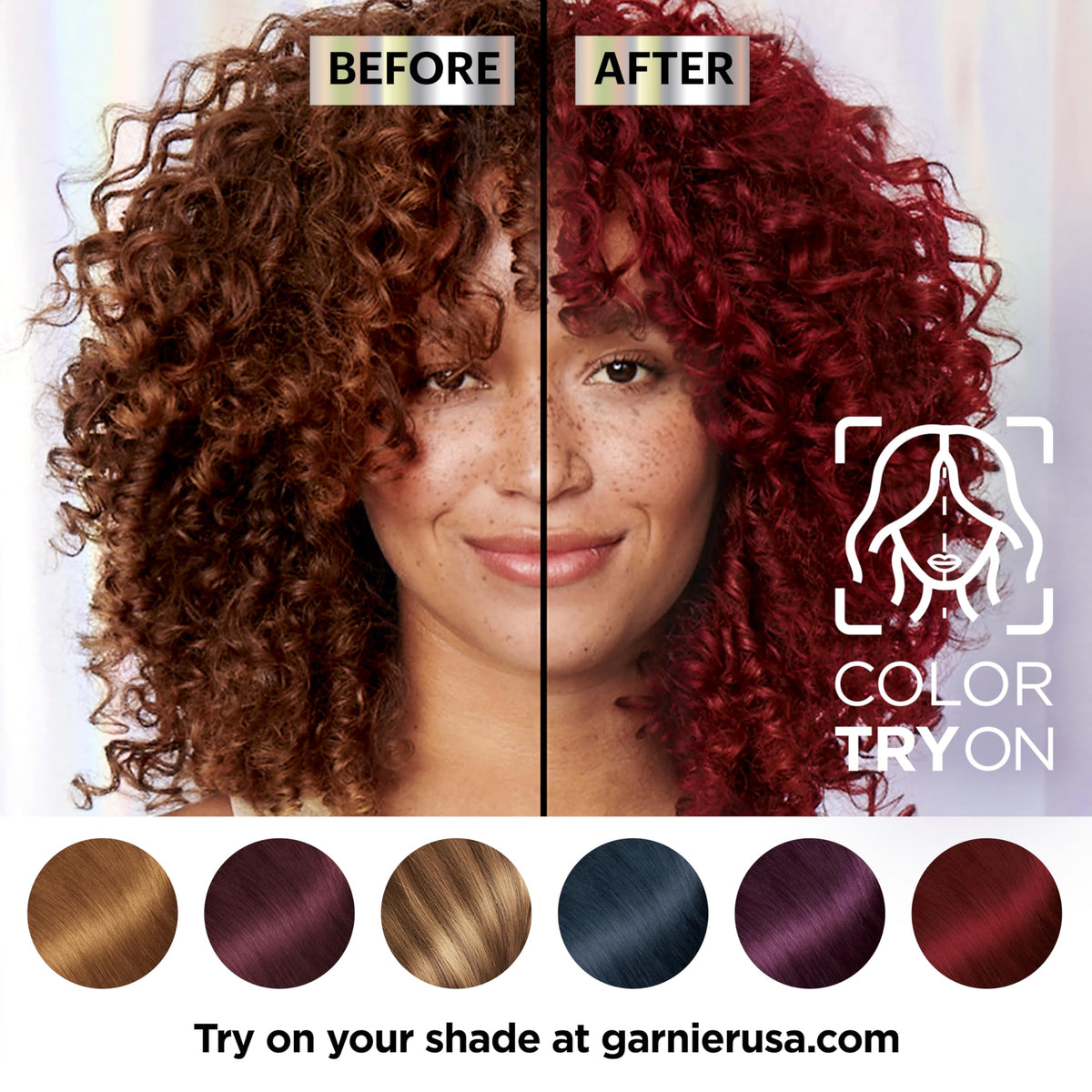 Garnier Nutrisse Ultra Color Hair Dye mixed application