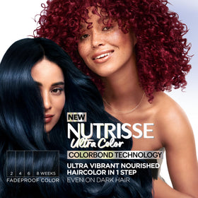 Garnier Nutrisse Ultra Color Hair Dye PL2 Ultra Light Platinum oil ampoule close-up
