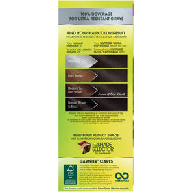 Garnier Nutrisse Ultra Coverage Hair Color Deep Soft Black application instructions