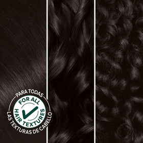 Garnier Nutrisse Ultra Crème Hair Color 20 Soft Black snap-and-pour oil ampoule