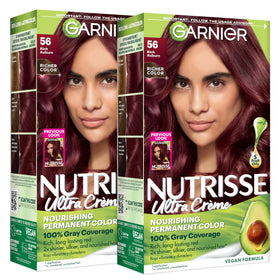 Garnier Nutrisse Ultra Crème Hair Color 56 Rich Auburn front view