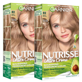 Garnier Nutrisse Ultra Crème Hair Color 82 Pearly Blonde front view