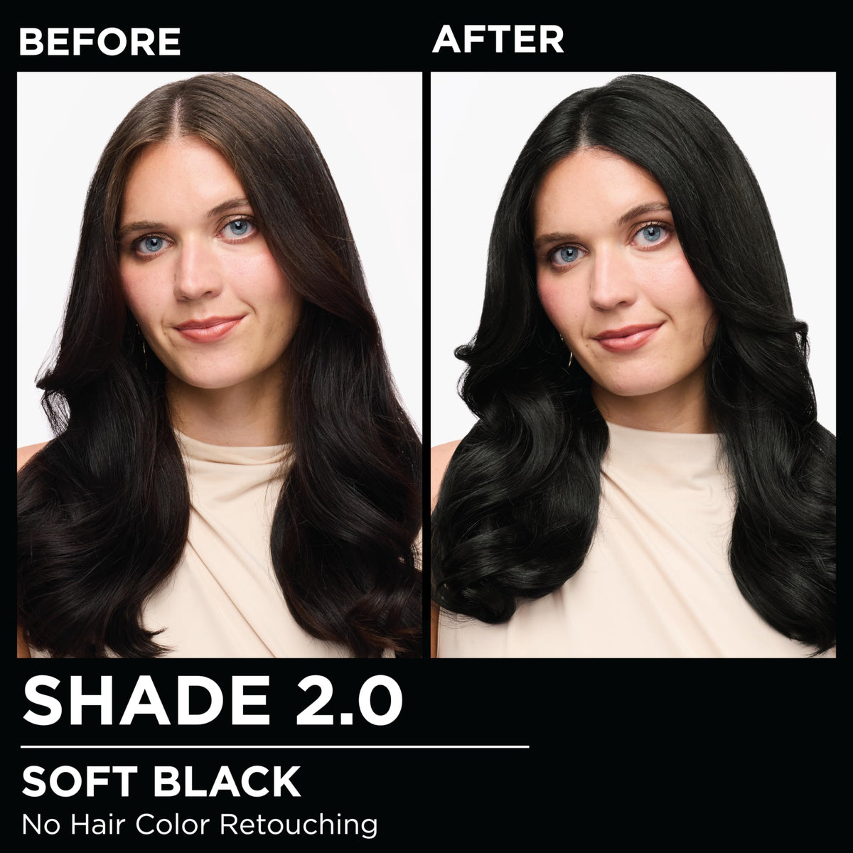 Garnier Olia Hair Color 2.0 Soft Black developer applicator