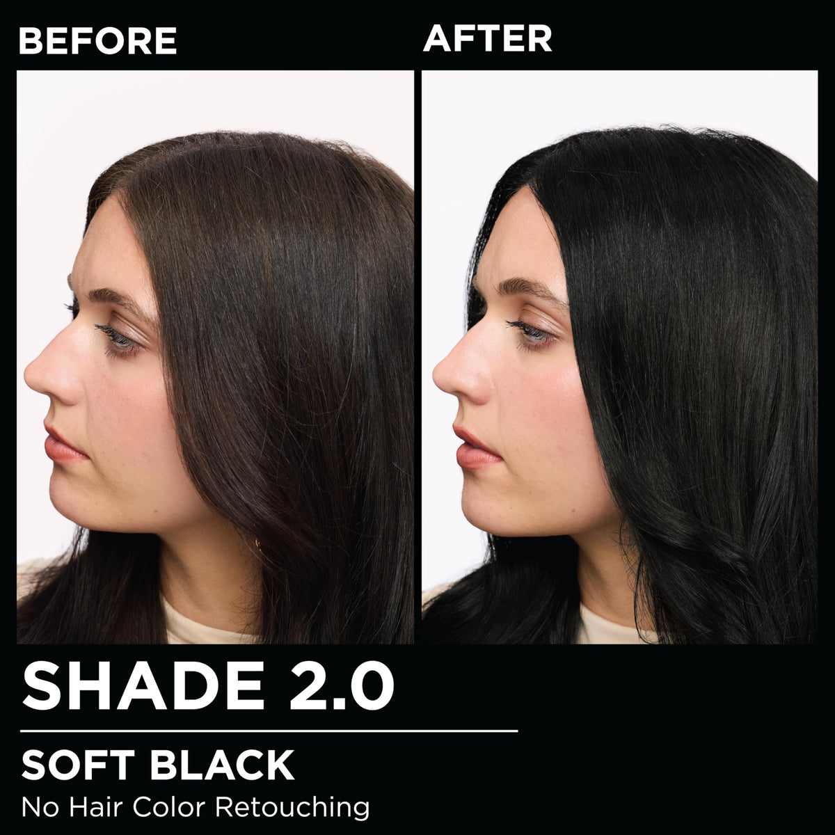 Garnier Olia Hair Color 2.0 Soft Black instruction sheet