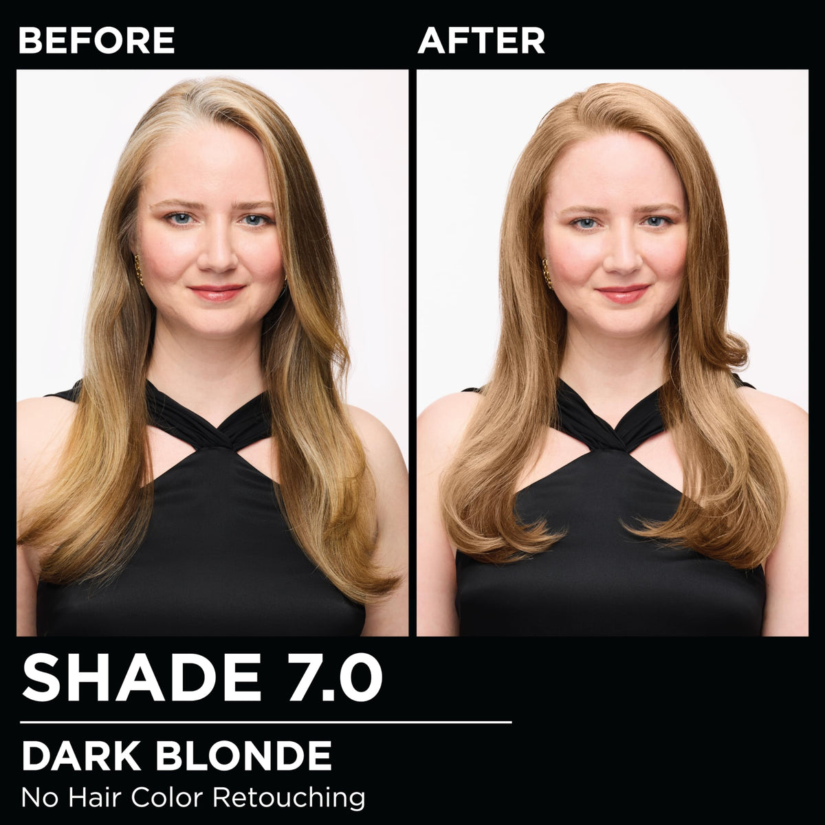 Garnier Olia Hair Color 7.0 Dark Blonde developer applicator