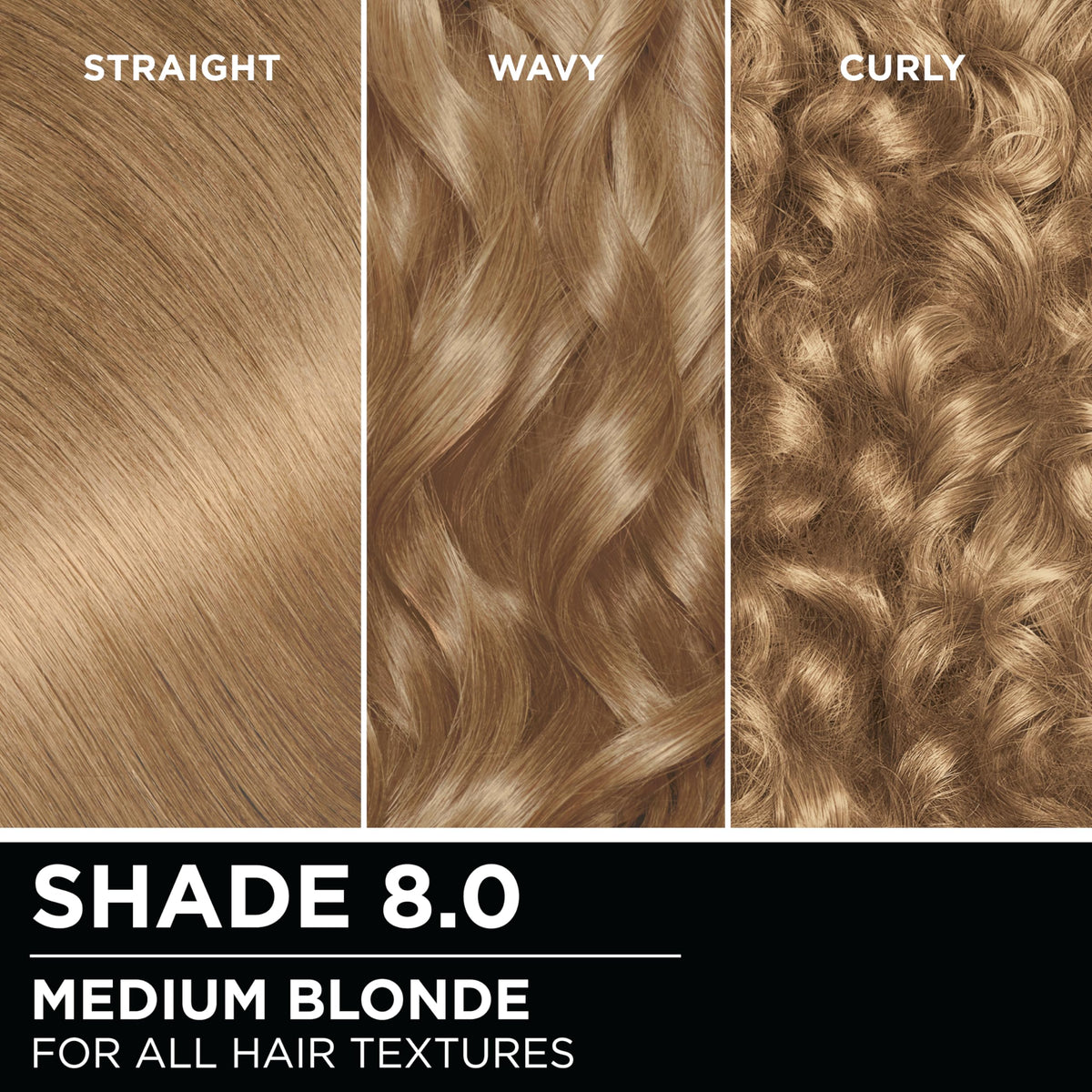 Garnier Olia Hair Color 8.0 Medium Blonde application process